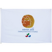 High Quality Knitted Polyester Flag With Canvas Sleeve And 2 D Rings