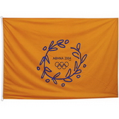 High Quality Knitted Polyester Flag With Canvas Sleeve And 2 D Rings