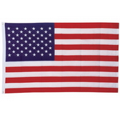 High-Quality Embroidered USA Flag with Canva Sleeve and 2 Brass Grommets