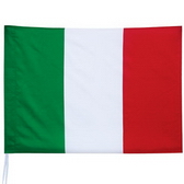 75D Polyester Flag With 75D Polyester Sleeve And cotton stripes