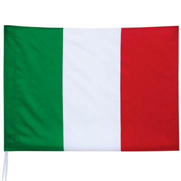 75D Polyester Flag With 75D Polyester Sleeve And cotton stripes