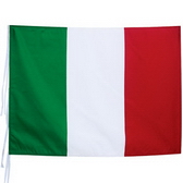 75D Polyester Flag With 75D Polyester Sleeve And cotton stripes