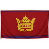 75D Polyester Flag With 75D Polyester Sleeve And 2 Grommets