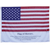 150D Polyester Flag With Canvas Sleeve And 2 Grommets