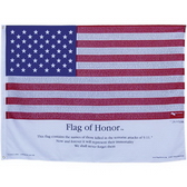 150D Polyester Flag With Canvas Sleeve And 2 Grommets