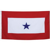 75D polyester fabric is usually used in making printed flags