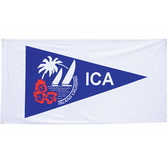 75D polyester fabric is usually used in making printed flags