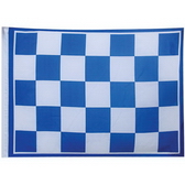 75D polyester fabric is usually used in making printed flags