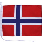 Boat Flag, 75D Polyester Flag With 75D Polyester Sleeve And Cord