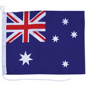 Boat Flag, 75D Polyester Flag With 75D Polyester Sleeve And Cord