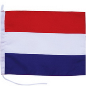 Boat Flag, 75D Polyester Flag With 75D Polyester Sleeve And Cord