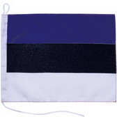 Boat Flag, 75D Polyester Flag With 75D Polyester Sleeve And Cord