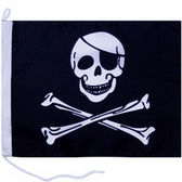 Boat flag, 75D Polyester Flag With 75D Polyester Sleeve And Cord