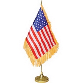 10 x 20 cm flag plastic pole and base, 37 cm height