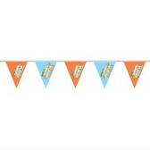 Bunting 30 x 40 cm flag, PE thickness 80 microns, 2.3 pcs per meter, 50 meters