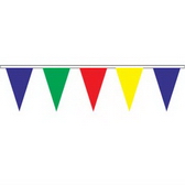 Bunting 30 x 40 cm flag, PE thickness 80 microns, 2.3 pcs per meter, 50 meters