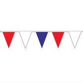 Bunting 30 x 40 cm flag, PE thickness 80 microns, 2.3 pcs per meter, 50 meters