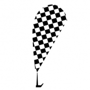 Checkered Paddle Flags