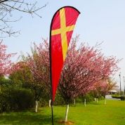 2-ply Teardrop Flags