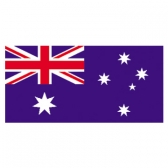 Australia flags     High-Quality 2-ply Car Window Flag With Clip Attachment