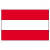 Austria flags     High-Quality 2-ply Car Window Flag With Clip Attachment