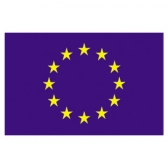 European Council Flags     High-Quality 1-ply Car Window Flag With Clip Attachment