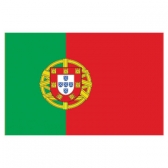 Portugal  Flags      High-Quality 1-ply Car Window Flag With Clip Attachment