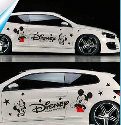 Custom Different Pattern and Color Vinyl Car Body Sticker