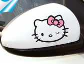 Small Decoration Car Car Mirror Removable Sticker