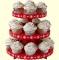 New Fashion Paper Cardboard Cupcake Display Box with Custom Printing