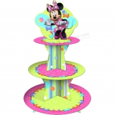 Minnie Pattern Cardboard Cupcake Display Stand Box with Custom Printing