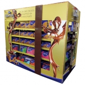 Fashion Colorful Paper Cardboard Pallet Display Box for Chocolate