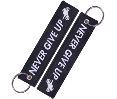 High Quality Factory Direct Supply Custom Fabric Embroidered Key Tags 