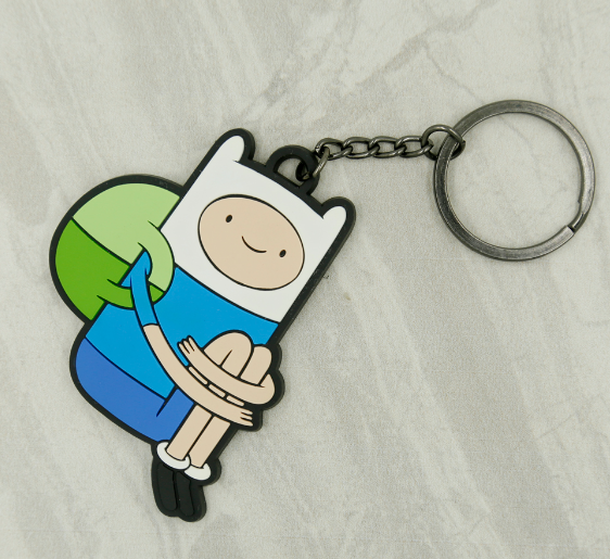 Factory Cheap Wholesale Custom Rubber PVC Key Tag