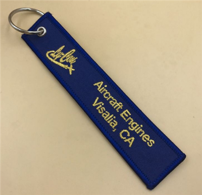 Flight Promote Gifts Key Chains,Personalized Ribbon Key Tag