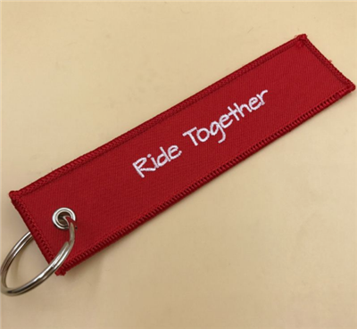 Professional Manufacturer Custom Cheap Embroidery Key Hang Tags